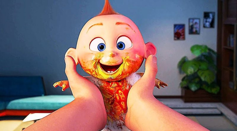 INCREDIBLES 2 Jack Jack Hot Bath