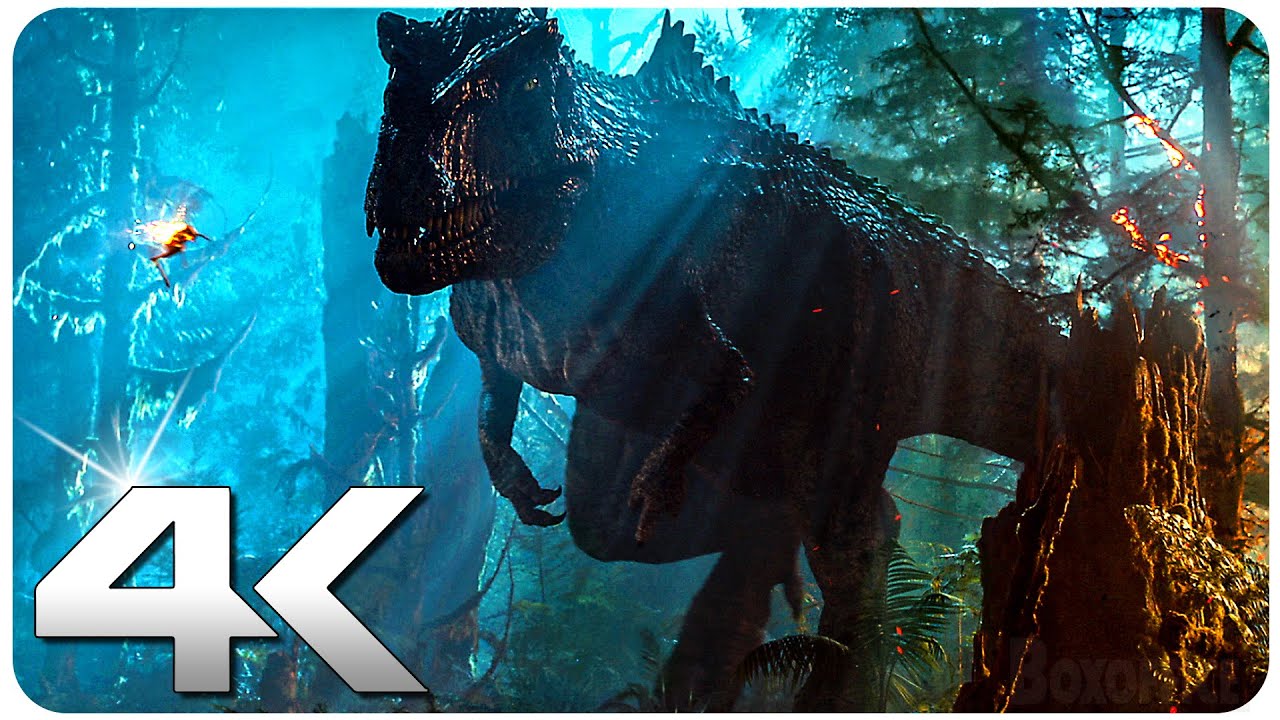Jurassic World 3 Dominion Gigantosaurus Encounter Scene 4k New 2022 Movie Trailers At My Blogs 