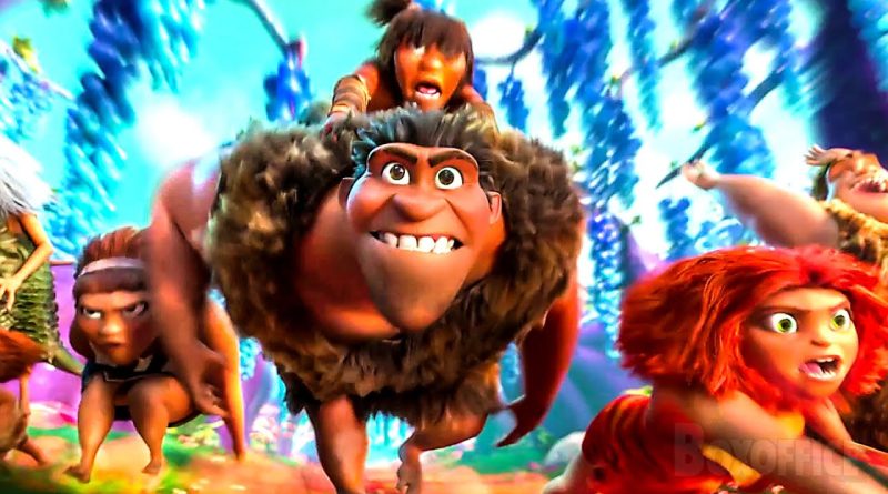 The Craziest Family from Stone Age is BACK! | The Croods: A New Age Best Scenes 🌀 4K
