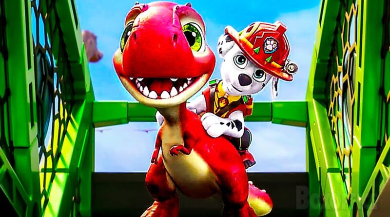 Marshall is the BEST Boy | Paw Patrol: Dino Movie Best Scenes 🌀 4K