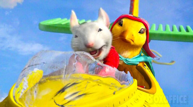 Stuart Little & His Birdie Friend fight the Falcon with a Toy Plane | Stuart Little 2 🔥 4K